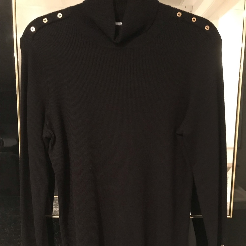 Calvin Klein Ribbed Turtle Neck